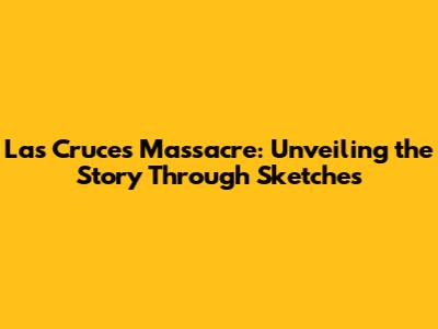 Las Cruces Massacre: Unveiling the Story Through Sketches