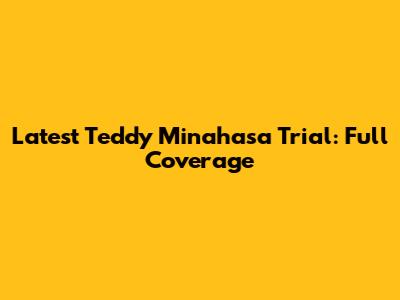 Latest Teddy Minahasa Trial: Full Coverage